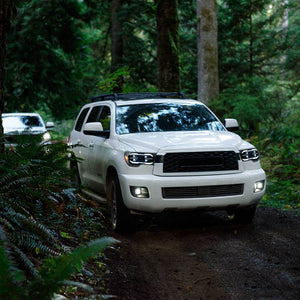 TT-ABC Projector Led Headlights For 2007-2013 Toyota Tundra Sequential Turn Signal, DRL w/Dynamic Animation - TT-ABC