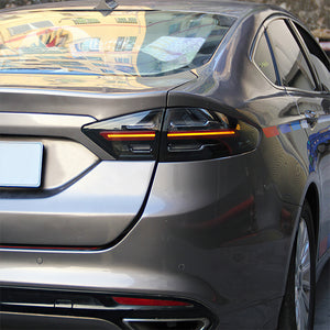 For 2013-2016 Ford Fusion Mondeo LED Tail Lights Assembly With Start-up Animation-TT-ABC-TT-ABC