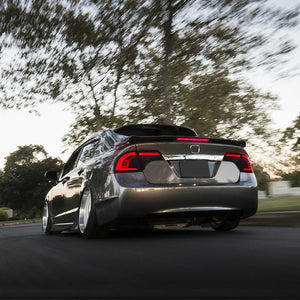 TT-ABC Led Tail Light For 2006-2011 Honda Civic Sedan 4-DR LED Brake Tail Lights - TT-ABC