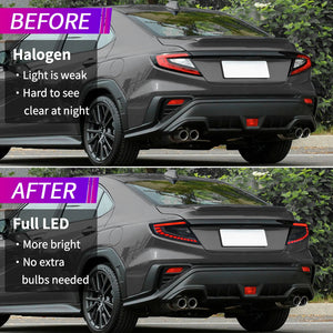 TT-ABC Led Tail Lights for 2022-2025 Subaru WRX VB Base/Premium/Limited/GT/TS - TT-ABC