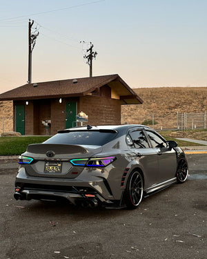 New RGB Tail Lights For 2018-2024 Toyota Camry 8th Gen Rear Lamp Assembly-TT-ABC-TT-ABC