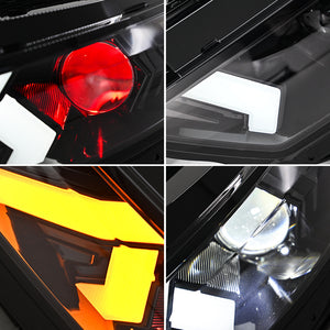 TT-ABC Led Headlight for 2023-2025 Honda Accord Sedan HeadLamps Assembly (Demon Eye) - TT-ABC