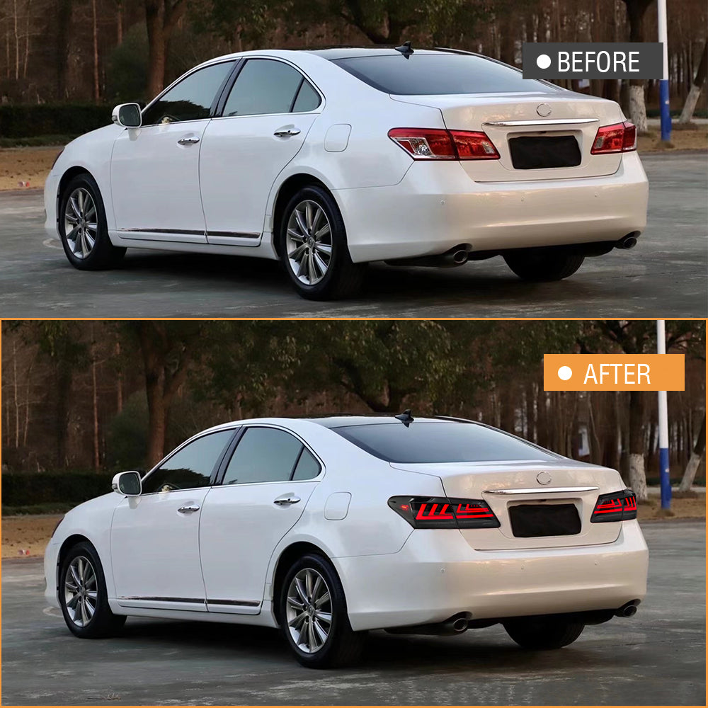 TT-ABC LED Tail Lights for Lexus ES350 ES330 2007-2012 Rear Lamps Assembly - TT-ABC