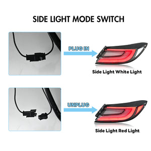 TT-ABC Led Tail Light for 2021-2025 Toyota GR86/Subaru BRZ 2nd Gen ZN8/ZD8 Tail Light Assembly - TT-ABC