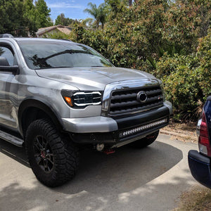 TT-ABC Projector Led Headlights For 2007-2013 Toyota Tundra Sequential Turn Signal, DRL w/Dynamic Animation - TT-ABC