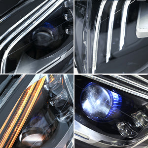 TT-ABC LED Headlights for 2013-2015 Mercedes-Benz GLK350 GLK250 Front Lamp Assembly - TT-ABC