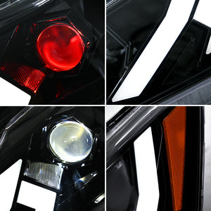 TT-ABC LED Headlight for 2016-2017 Honda Accord Sedan HeadLamps Assembly (Demon Eye) - TT-ABC