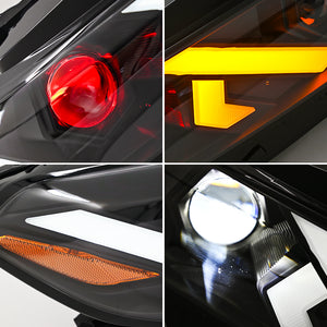 TT-ABC Devil Eye Headlight for 2022-2026 Honda Civic 11th Gen LED Headlights-TT-ABC-TT-ABC