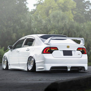 TT-ABC Led Tail Light For 2006-2011 Honda Civic Sedan 4-DR LED Brake Tail Lights - TT-ABC