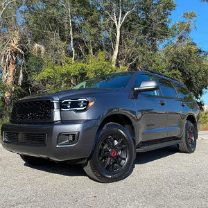 TT-ABC Projector Led Headlights For 2007-2013 Toyota Tundra Sequential Turn Signal, DRL w/Dynamic Animation - TT-ABC