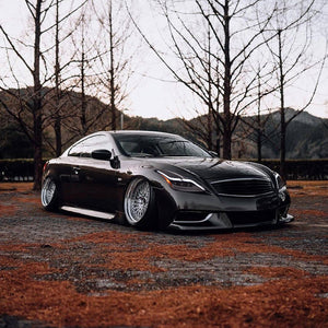 TT-ABC Led Headlights for 2008-2015 Infiniti G37 / Q60 Coupe W/ Sequential Signal Tube Projector Headlights - TT-ABC