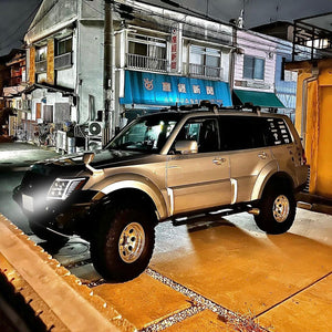 TT-ABC Led Headlight For 2009-2021 Mitsubishi Pajero V93 V97 Led Headlights With Dynamic Animation Lights - TT-ABC