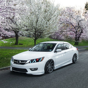 TT-ABC LED Headlight for 2013-2015 Honda Accord Sedan HeadLamps Assembly (Demon Eye) - TT-ABC