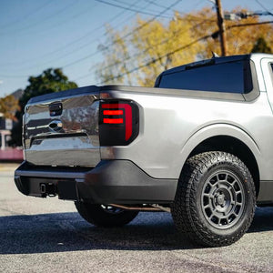 TT-ABC Led Tail Lights for 2022-2024 Ford Maverick XL XLT Taillights Assembly Smoked Lens - TT-ABC