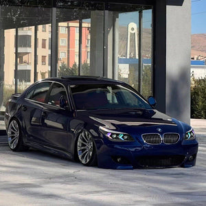 TT-ABC RGB Headlights for 2005-2010 BMW 5-Series E60 525i 530i 540i Headlamps Assembly - TT-ABC