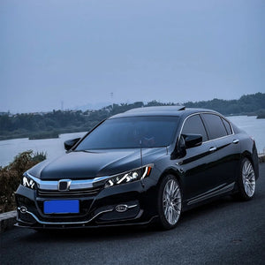 TT-ABC LED Headlight for 2016-2017 Honda Accord Sedan HeadLamps Assembly (Demon Eye) - TT-ABC