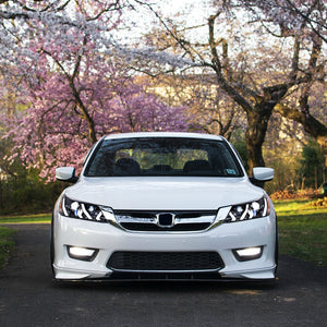 TT-ABC LED Headlight for 2013-2015 Honda Accord Sedan HeadLamps Assembly (Demon Eye) - TT-ABC