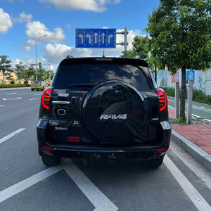 TT-ABC LED Tail Lights for 2009-2012 Toyota RAV4 Smoked Sequential Indicator Rear Lamps - TT-ABC