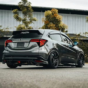 TT-ABC Led Tail Lights for 2016-2019 Honda HRV Animation Smoke Rear Lamp Assembly - TT-ABC