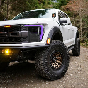 TT-ABC Full RGB Headlights for 2021-2024 Ford F-150 F150 P702 14th Gen Front Lamps - TT-ABC