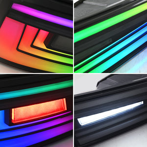 TT-ABC RGB Tail Light For Lexus IS250 IS300 IS350 IS500 IS200t 2014-2021 Rear Lamps - TT-ABC