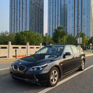 TT-ABC RGB Headlights for 2005-2010 BMW 5-Series E60 525i 530i 540i Headlamps Assembly - TT-ABC