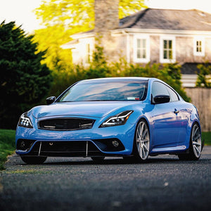 TT-ABC Led Headlights for 2008-2015 Infiniti G37 / Q60 Coupe W/ Sequential Signal Tube Projector Headlights - TT-ABC