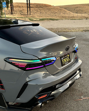 New RGB Tail Lights For 2018-2024 Toyota Camry 8th Gen Rear Lamp Assembly-TT-ABC-TT-ABC