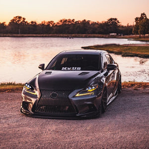 TT-ABC Led Headlights For 2013-2016 Lexus IS250 350 F IS200t/300 Sequential Head Lamps - TT-ABC