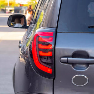 TT-ABC LED Tail Lights for 2009-2012 Toyota RAV4 Smoked Sequential Indicator Rear Lamps - TT-ABC