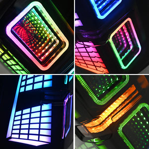 TT-ABC RGB Tail Light for 2009-2018 Dodge RAM 1500, 2013-2018 Dodge RAM 1500 2500 Tail Light Assembly - TT-ABC