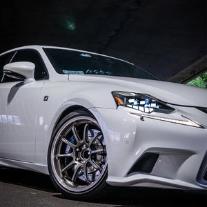 TT-ABC Led Headlights For 2013-2016 Lexus IS250 350 F IS200t/300 Sequential Head Lamps - TT-ABC