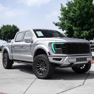 TT-ABC Full RGB Headlights for 2021-2024 Ford F-150 F150 P702 14th Gen Front Lamps - TT-ABC