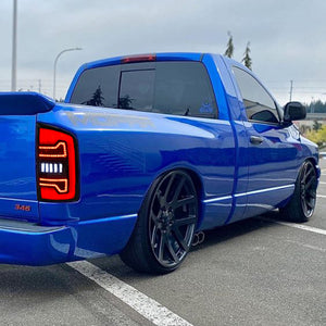 TT-ABC Led Tail Lights for 2002-2006 Dodge Ram 1500,2003-2006 Ram 2500 3500 Sequential Signal Tail Lamp - TT-ABC