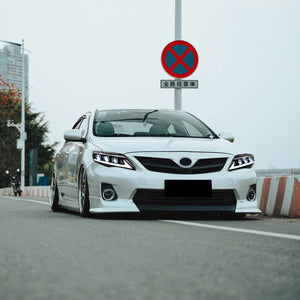 TT-ABC LED Headlights for 2011-2013 Toyota Corolla Headlamp Assembly - TT-ABC