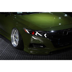 TT-ABC LED Headlight for 2018-2022 Honda Accord Sedan HeadLamps Assembly (Demon Eye) - TT-ABC