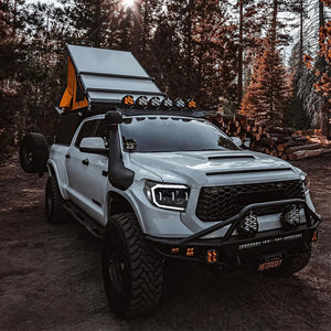 TT-ABC Projector Led Headlights For 2014-2021 Toyota Tundra Sequential Turn Signal, DRL w/Dynamic Animation - TT-ABC