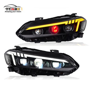 Devil Eye Headlight for 2022-2026 Honda Civic 11th Gen LED Projector Sequential Headlights-TT-ABC-TT-ABC