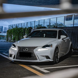 TT-ABC Led Headlights For 2013-2016 Lexus IS250 350 F IS200t/300 Sequential Head Lamps - TT-ABC