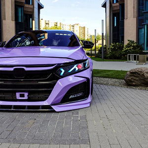 TT-ABC LED Headlight for 2018-2022 Honda Accord Sedan HeadLamps Assembly (Demon Eye) - TT-ABC