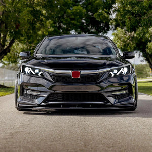 TT-ABC LED Headlight for 2016-2017 Honda Accord Sedan HeadLamps Assembly (Demon Eye) - TT-ABC