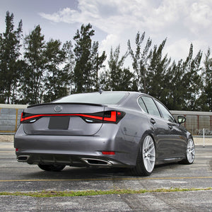 TT-ABC LED Tail Lights with Trunk Light for Lexus GS250 GS300 GS350 GS200t GSF F-Sport 2012-2021 Rear Lamps Assembly - TT-ABC