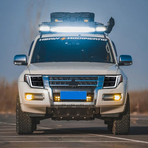 TT-ABC Led Headlight For 2009-2021 Mitsubishi Pajero V93 V97 Led Headlights With Dynamic Animation Lights - TT-ABC