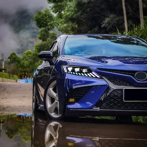 TT-ABC RGB Headlights For 2018-2024 Toyota Camry LE SE XLE XSE TRD (Audi Model) - TT-ABC