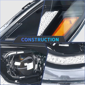 TT-ABC Led Headlight for 2006-2012 Honda Civic FD1,FD2 Type-R - TT-ABC