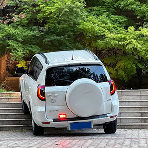 TT-ABC LED Tail Lights for 2009-2012 Toyota RAV4 Smoked Sequential Indicator Rear Lamps - TT-ABC