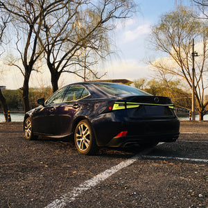 TT-ABC RGB Tail Light For Lexus IS250 IS300 IS350 IS500 IS200t 2014-2021 Rear Lamps - TT-ABC