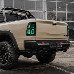 TT-ABC RGB Tail Light for 2009-2018 Dodge RAM 1500, 2013-2018 Dodge RAM 1500 2500 Tail Light Assembly - TT-ABC