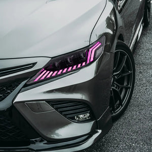 TT-ABC RGB Headlights For 2018-2024 Toyota Camry LE SE XLE XSE TRD (Audi Model) - TT-ABC