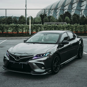 TT-ABC RGB Headlights For 2018-2024 Toyota Camry LE SE XLE XSE TRD (Audi Model) - TT-ABC